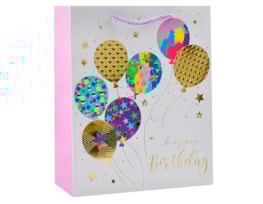 Wholesale Unisex Foiled Medium Gift Bag 26x32x12cm Wholesale Unisex Foiled Medium Gift Bag 26x32x12cm