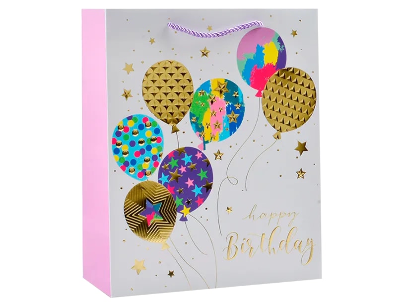 Wholesale Unisex Foiled Large Gift Bag 30x42x12cm Wholesale Unisex Foiled Large Gift Bag 30x42x12cm