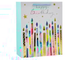 Wholesale Unisex Foiled Large Gift Bag 30x42x12cm Wholesale Unisex Foiled Large Gift Bag 30x42x12cm