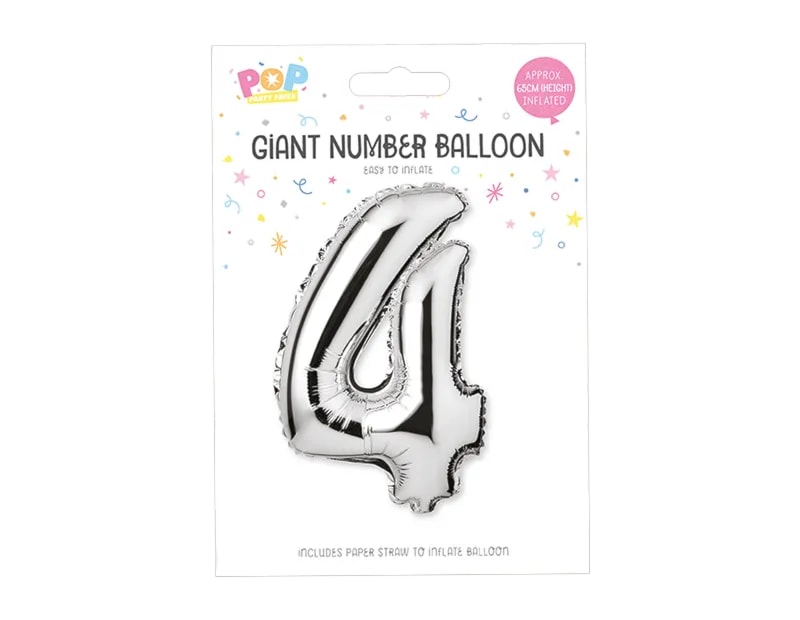 Wholesale Silver Number Balloons Wholesale Silver Number Balloons