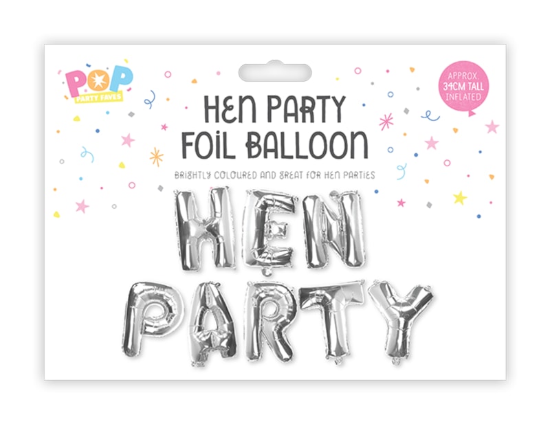 Wholesale Hen Party Foil Balloons | Gen Imports Wholesale Hen Party Foil Balloons | Gen Imports