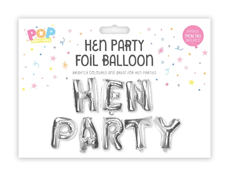 Wholesale Hen Party Foil Balloons | Gen Imports Wholesale Hen Party Foil Balloons | Gen Imports