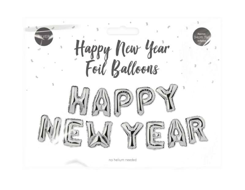Happy New Year Foil Balloon