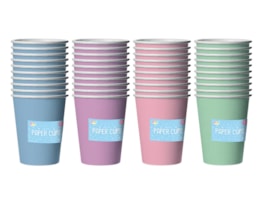Wholesale Pastel Paper Cups 10pk CDU