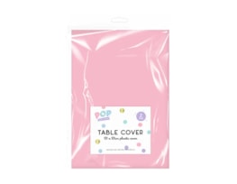 Wholesale Pastel plastic table cloths 2pk