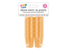 Wholesale Neon Shot Glasses 24pk Wholesale Neon Shot Glasses 24pk