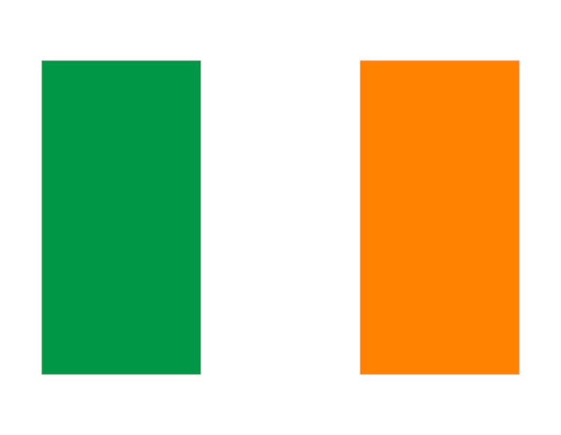 Wholesale Irish Fabric Flag 76 x 50cm Wholesale Irish Fabric Flag 76 x 50cm