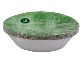 Wholesale St Patricks Day Paper bowls 16.5cm 10pk Wholesale St Patricks Day Paper bowls 16.5cm 10pk