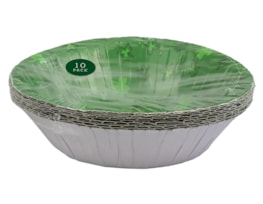 Wholesale St Patricks Day Paper bowls 16.5cm 10pk Wholesale St Patricks Day Paper bowls 16.5cm 10pk