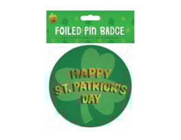 Wholesale St. Patrick's Day Foiled Pin Ba Wholesale St. Patrick's Day Foiled Pin Ba