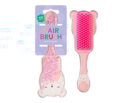 Wholesale Kids Glitter Animal Hairbrush 17cm Wholesale Kids Glitter Animal Hairbrush 17cm