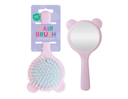 Wholesale Animal Shaped Hairbrush with Mirror 16.5cm