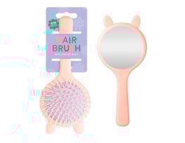 Wholesale Animal Shaped Hairbrush with Mirror 16.5cm Wholesale Animal Shaped Hairbrush with Mirror 16.5cm