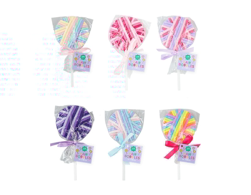 Lollipop Hair Bobbles 24pk