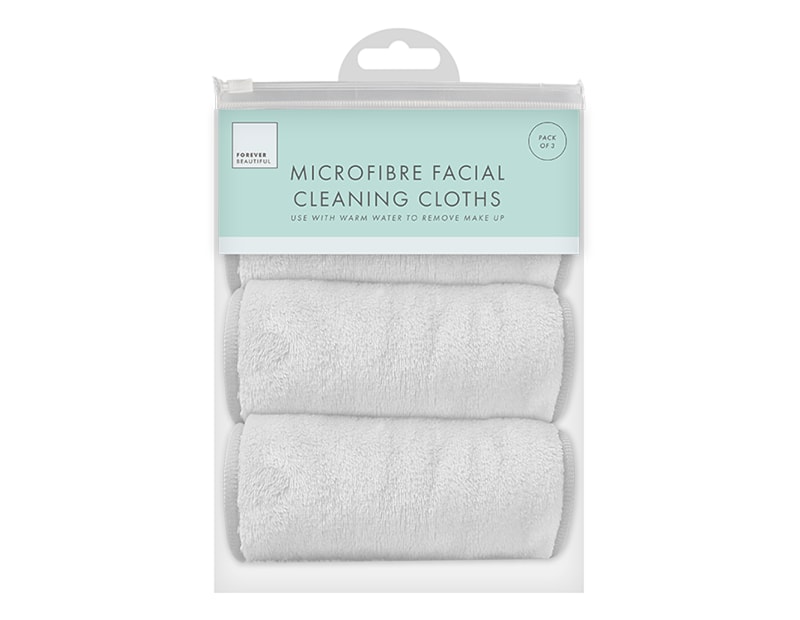 Wholesale Microfibre Facial Cleansing Cloths 3pk Wholesale Microfibre Facial Cleansing Cloths 3pk