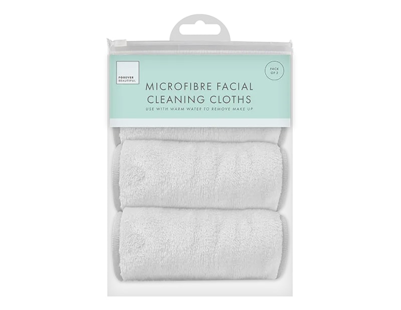 Wholesale Microfibre Facial Cleansing Cloths 3pk Wholesale Microfibre Facial Cleansing Cloths 3pk