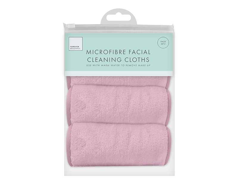 Wholesale Microfibre Facial Cleansing Cloths 3pk Wholesale Microfibre Facial Cleansing Cloths 3pk