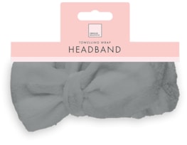 Wholesale Toweling Bow Wrap Headband Wholesale Toweling Bow Wrap Headband