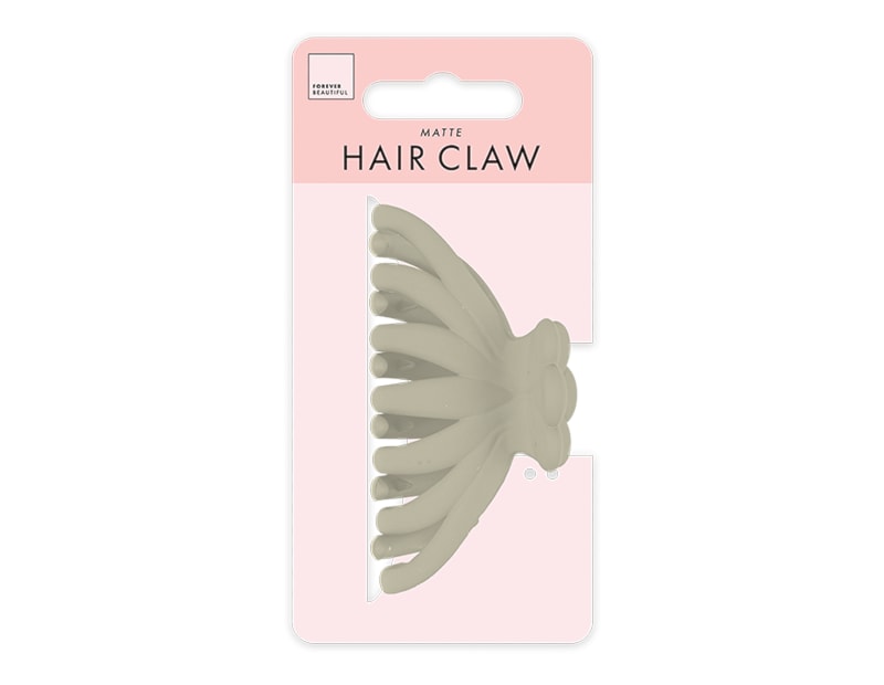 Wholesale Rounded Matte Hair Claw Clip Wholesale Rounded Matte Hair Claw Clip