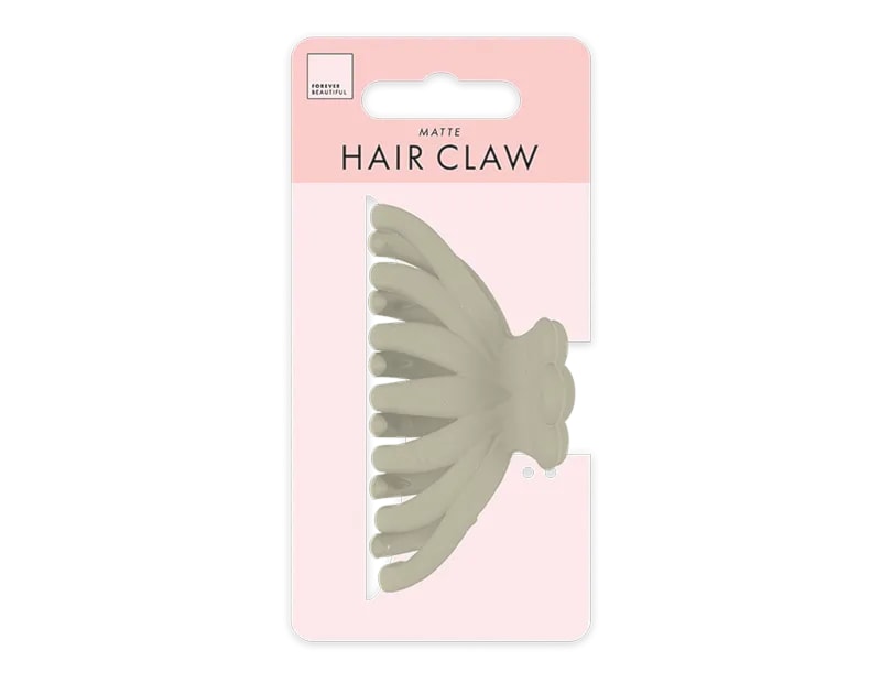 Wholesale Rounded Matte Hair Claw Clip Wholesale Rounded Matte Hair Claw Clip