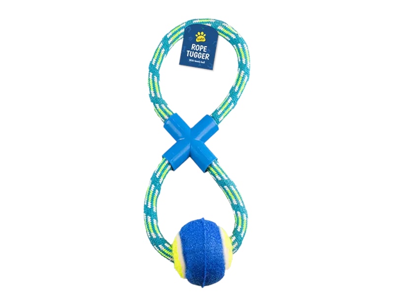 Wholesale Rope Dog Pull & Tug Toy With Ball
