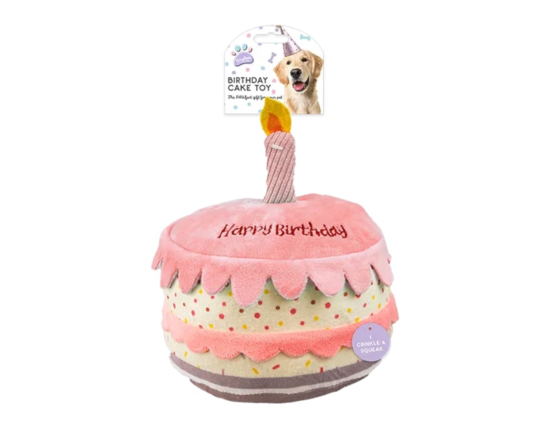 Wholesale Birthday Cake Pet Toy