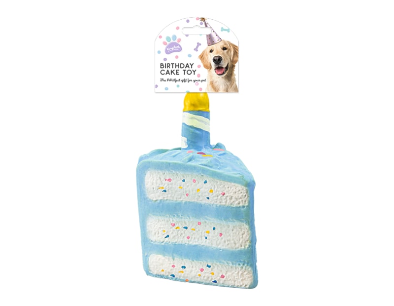 Wholesale Rubber Birthday Cake Pet Toy