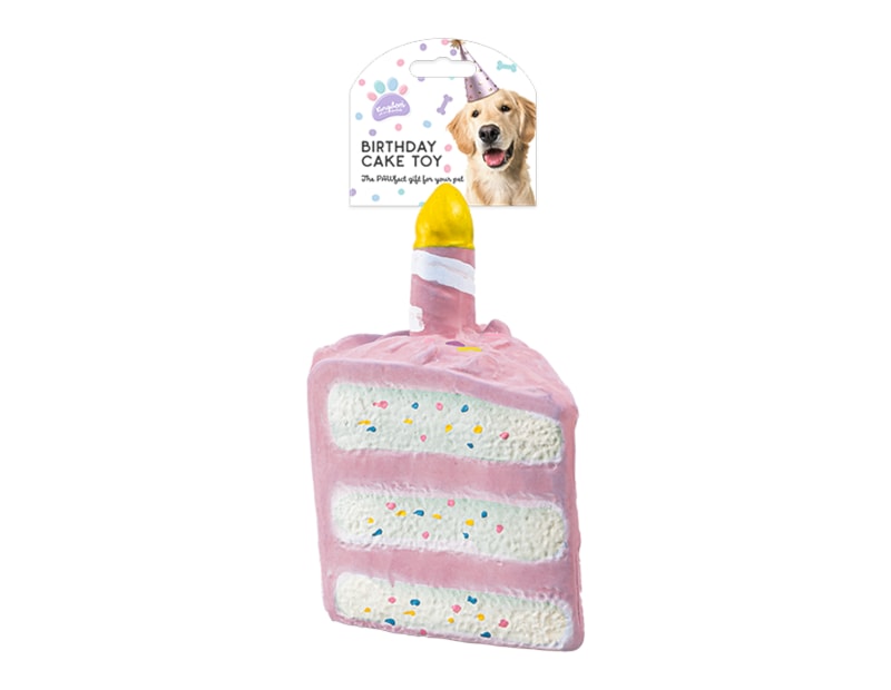 Wholesale Rubber Birthday Cake Pet Toy Wholesale Rubber Birthday Cake Pet Toy