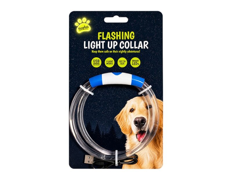 Wholesale Flashing Light Up Collar Wholesale Flashing Light Up Collar