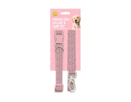 Wholesale Padded Nylon Collar and Lead Set