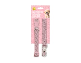 Wholesale Padded Nylon Collar and Lead Set
