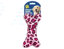 Wholesale Animal print squeaky dog toy | Gem imports Ltd.