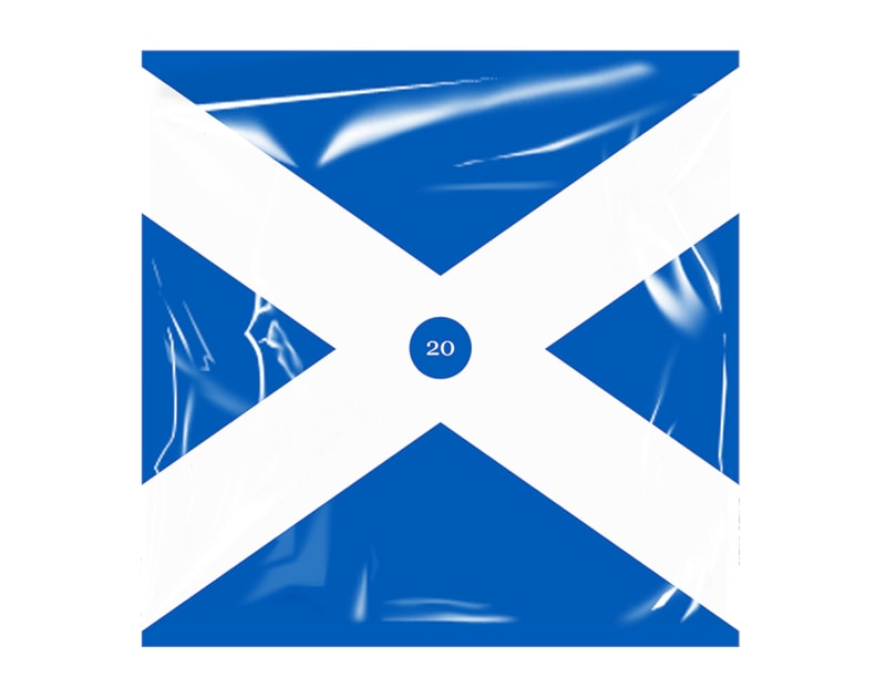 Wholesale Scotland Printed Paper Napkins 20pk CDU Wholesale Scotland Printed Paper Napkins 20pk CDU