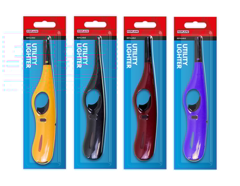 Wholesale Electronic Refillable Utility Lighter CDU