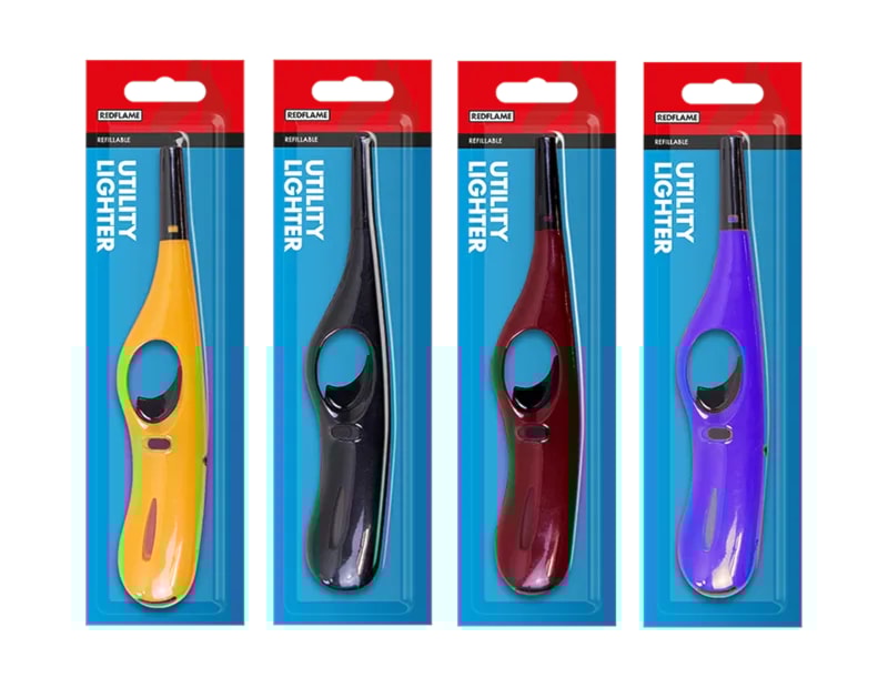 Wholesale Electronic Refillable Utility Lighter CDU