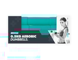 Wholesale Aerobic Dumbbells 0.5KG 2pk