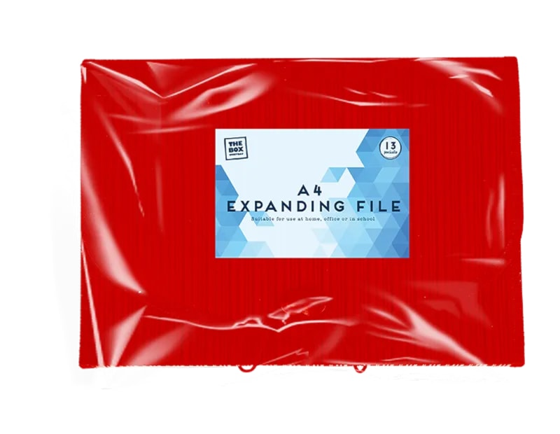 Wholesale A4 Expanding File - 13 Pockets Wholesale A4 Expanding File - 13 Pockets
