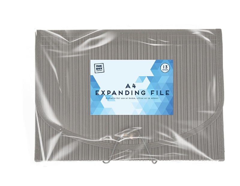 Wholesale A4 Expanding File - 13 Pockets Wholesale A4 Expanding File - 13 Pockets