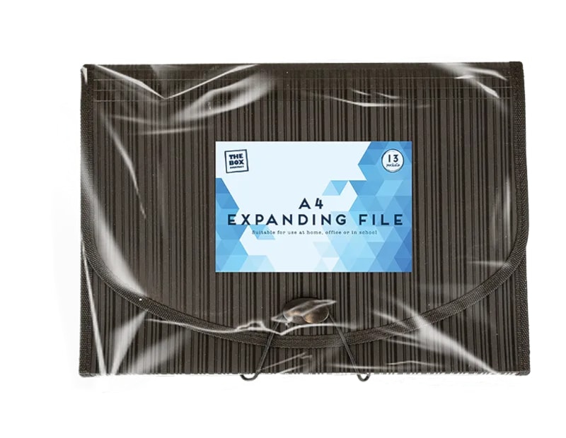 Wholesale A4 Expanding File - 13 Pockets Wholesale A4 Expanding File - 13 Pockets