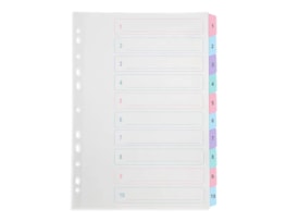 Wholesale A4 Multicoloured Indexes Wholesale A4 Multicoloured Indexes
