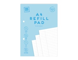 Wholesale Pastel A4 Refill Pad - 200 pages - 80gsm