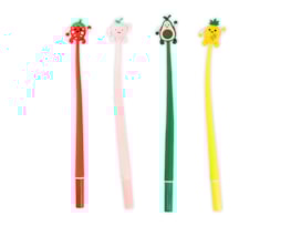 Wholesale Fruit Face Bendy Pens CDU Wholesale Fruit Face Bendy Pens CDU
