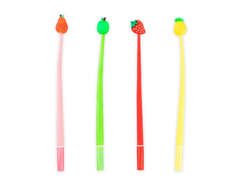 Wholesale Fruit Bendy Pens CDU