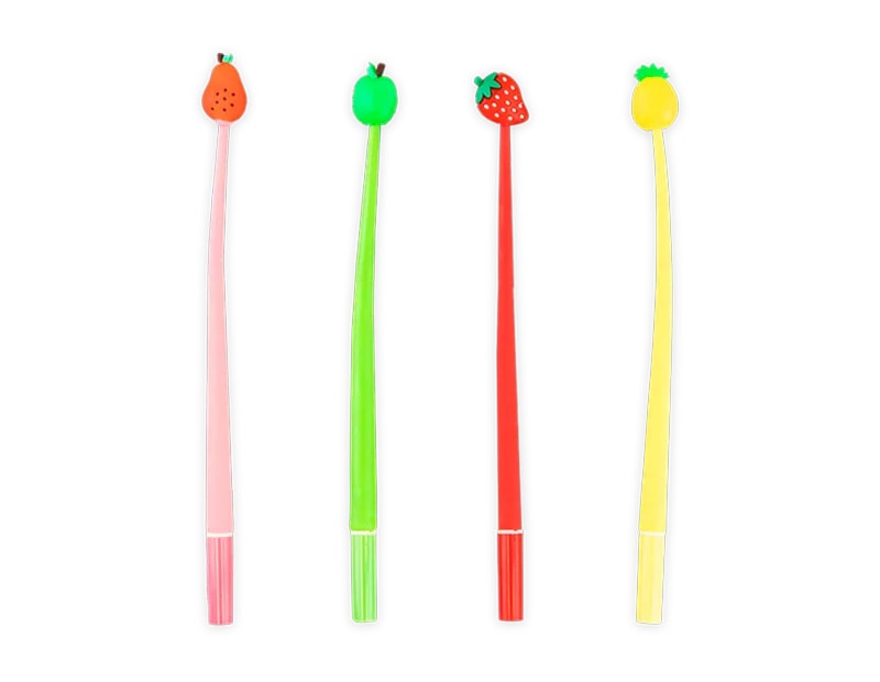 Wholesale Fruit Bendy Pens CDU