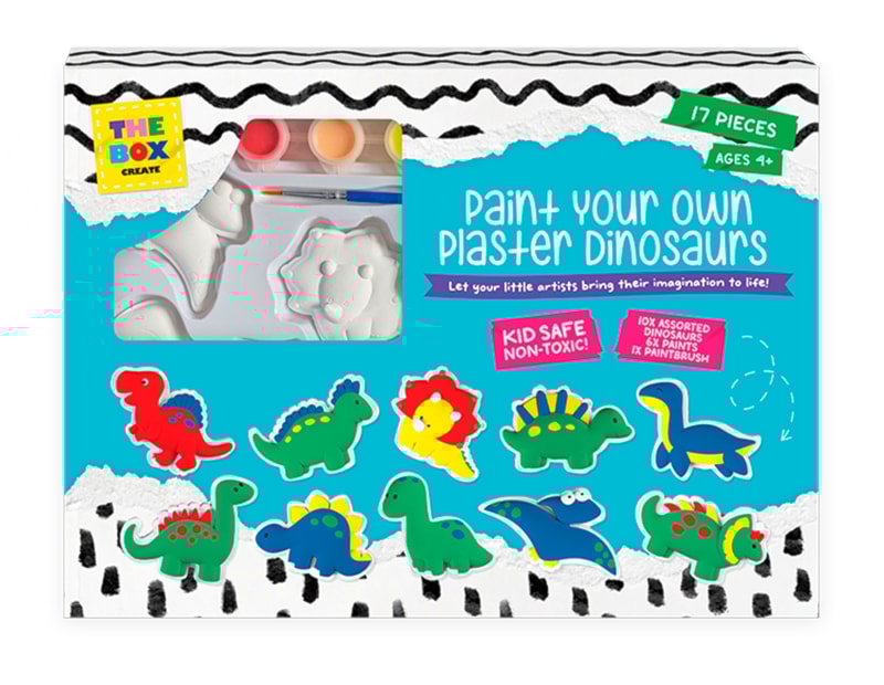 Wholesale Paint Your Own Plaster Characters 10pk