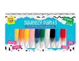 Wholesale Squeezy Paints 12Pk CDU