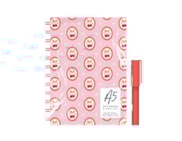 Wholesale A5 Wiro Notebook & Pen Set - Adult