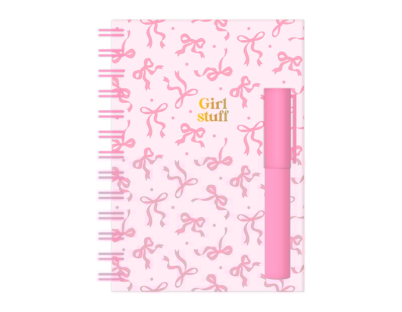 Wholesale A5 Wiro Notepad & Pen set - Kids Wholesale A5 Wiro Notepad & Pen set - Kids