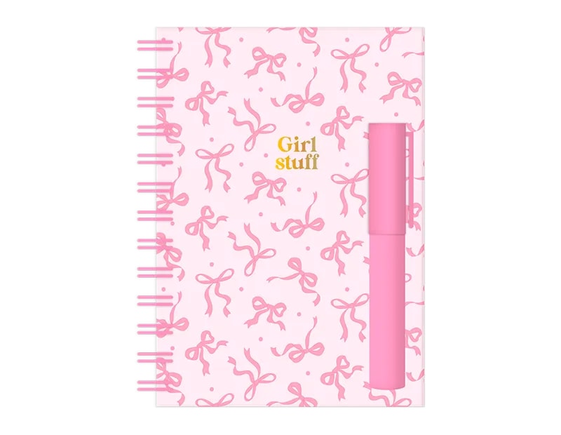 Wholesale A5 Wiro Notepad & Pen set - Kids Wholesale A5 Wiro Notepad & Pen set - Kids