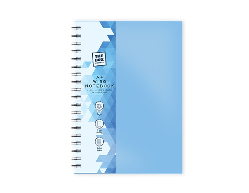 Wholesale A4 Wiro PP Cover Notebook Wholesale A4 Wiro PP Cover Notebook